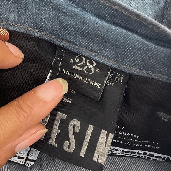 Women's Blue Jeans - Picture 4 of 5